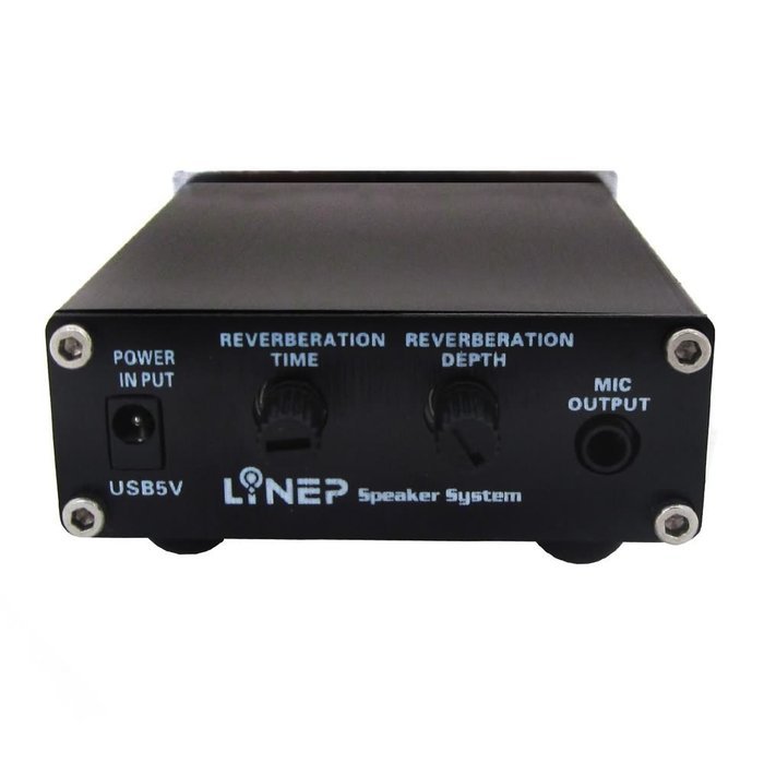 Julyfox&reg;two-channel Echo Microphone Amplifier with Imported Professional Echo Control Chip Made of Aluminum Alloy... N3