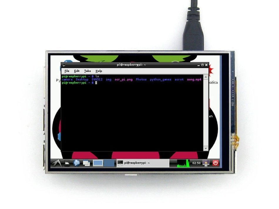 Touch Screen TFT LCD Display Monitor,4 Inch Wide View Angle HDMI Display Monitor for Raspberry... N3