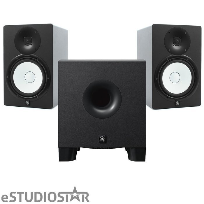Yamaha HS8 Studio Monitors pair w/ HS8S Subwoofer