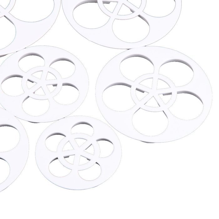 TOOGOO(R) 6Pcs Plum Blossom Cake Cookie Fondant Gum paste Modelling Decorating Tools Set N5