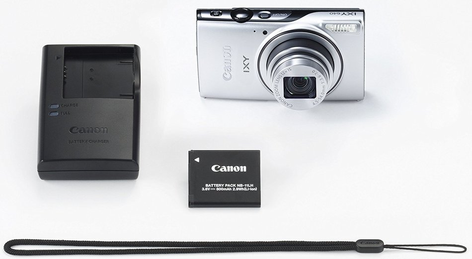 Canon digital camera IXY 640 (Silver) IXY640 (SL) - International Version (No Warranty) N3