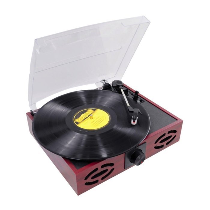 Pyle PVNT7U Retro Turntable 3 Speed W/ USB-to-PC & Full Range Speakers Consumer Electronics