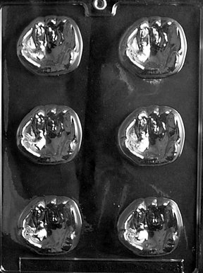 Cybrtrayd S066 Baseball Glove Chocolate Candy Mold with Exclusive Cybrtrayd Copyrighted Chocolate Molding Instructions
