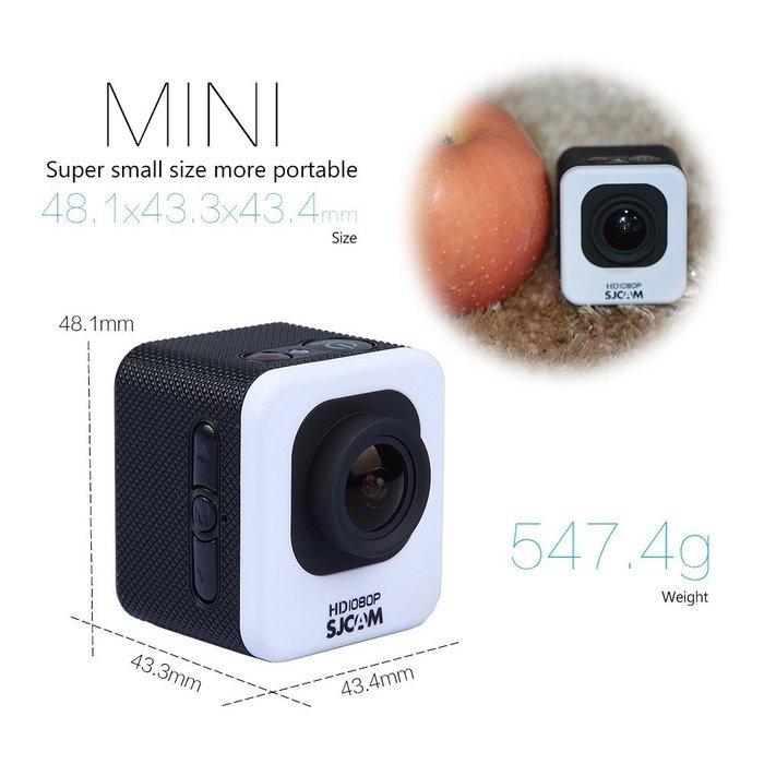 SJCAM Original 12mp 1080p 1.5 Inch LCD Display 170&deg;a+ Hd Wide-angle 4x Zoom Mini Size Portable Micro USB 2.0/hdmi... N8