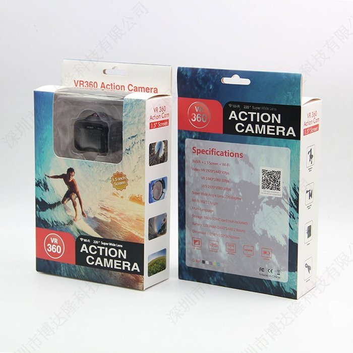 New WiFi Cam Mini Sports Action Camera VR Camera1.5inch TFT LCD 19201080@30fps HD Camcorder with 2.4G wifi remote... N5