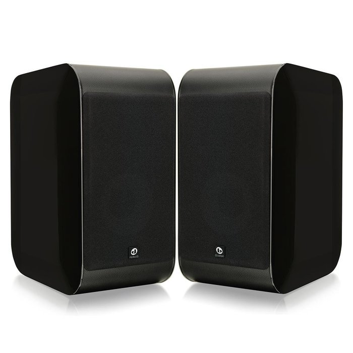 Boston Acoustics M25B 200W 2-Way RMS Bookshelf Speaker - Pair (Gloss Black) N3