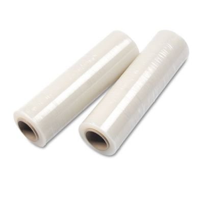 Universal 62018 - Handwrap Stretch Film, 18 x 2000' Roll, 15 mic (60 Gauge), 4 Rolls/Carton-UNV62018
