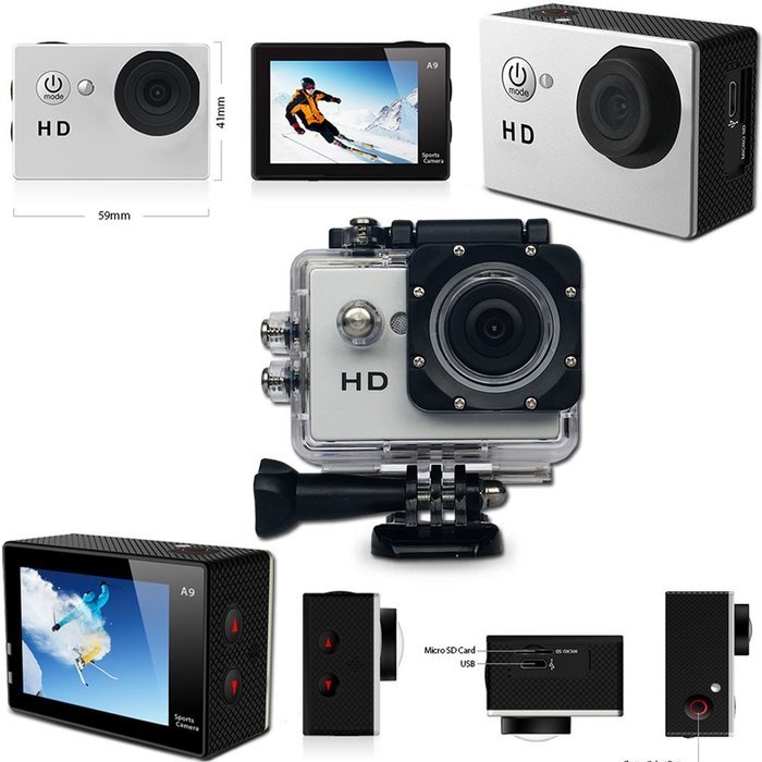 WATERPROOF Digital Camera / Camcorder HD 720p KoolCam AC100 f/ All Ages KIDS / ADULTS + PRO Accessories Kit Includes... N2