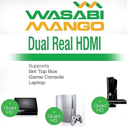 New WASABI MANGO QHD275 Dual HDMI 27" LED LG S-IPS 2560x1440 WQHD (D-sub, HDMIx2, Dual Link... N2