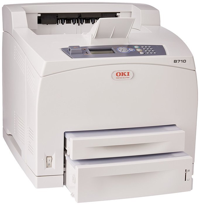 Oki Data B710n Digital Mono Printer Series (42ppm), 120V, (E/F/P/S)