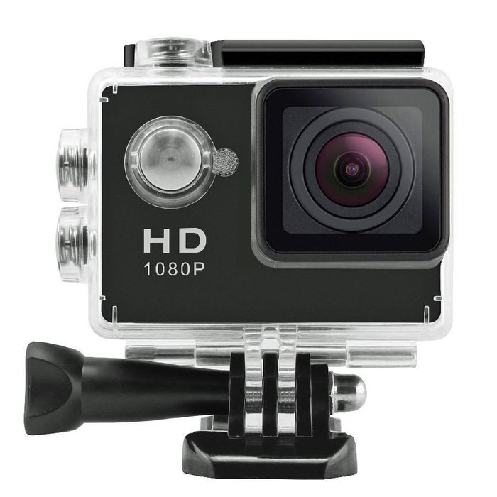 TornadoCam Waterproof Sport Action Camera (no WiFi)