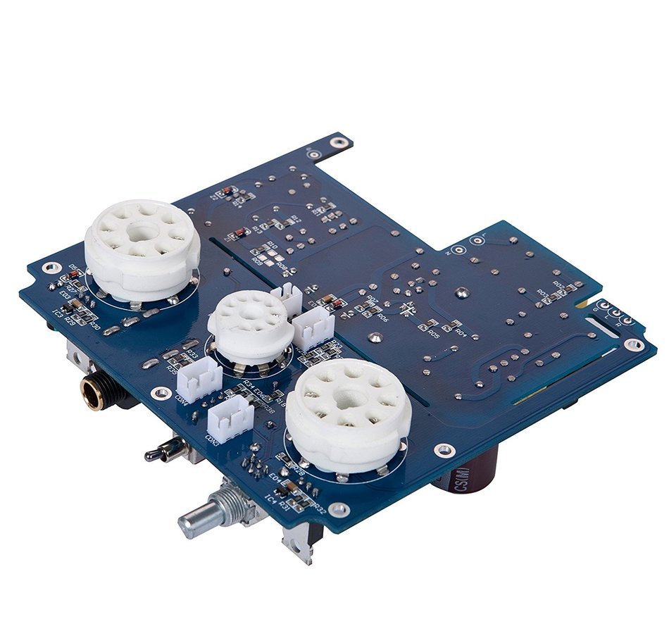 APPJ PA1502A 6N4+6P6PX2 tube headphone amplifier black N2