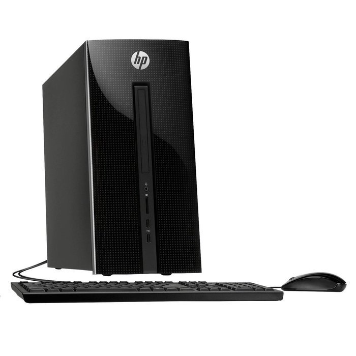 HP 251-A123WB Pentium J2900 Quad-Core 2.41GHz 4GB 1TB DVD&plusmn;RW W10H Mini-Tower & HP 21.5" 1080p...