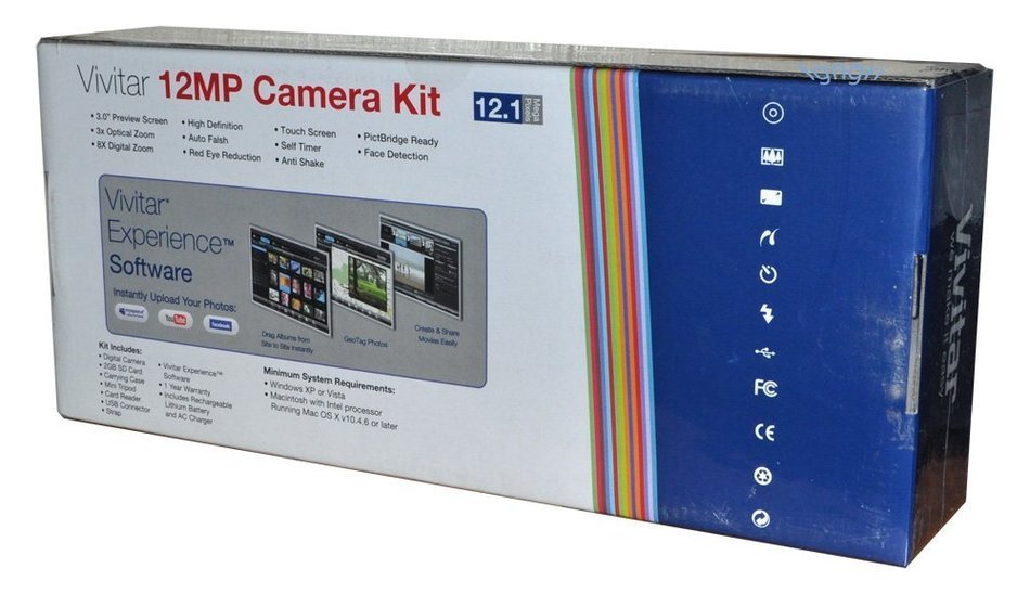 VIVITAR 12MP CAMERA KIT
