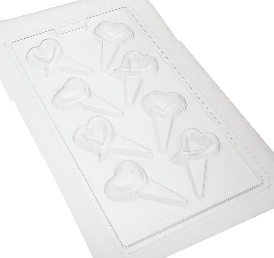 Wilton 2115-1801 Valentine Pucker Up Lollipop Mold N4