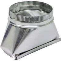 Lambro Industries Transition Range Hood 6In Alum 122