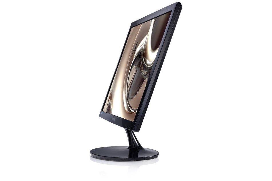 Samsung Simple LED 24" Monitor S24D300H with High Glossy Finish Certified Refurbished N3