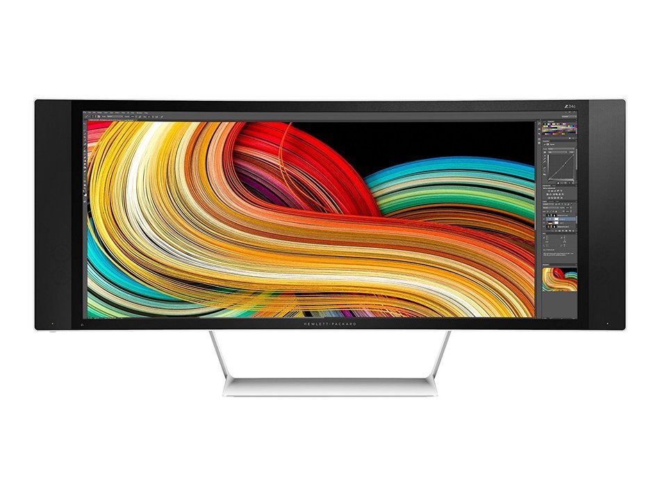 HP K1U77A8#ABA Z Display Z34c 34'' 1440p Quad HD LED-Backlit LCD Monitor, Black N4