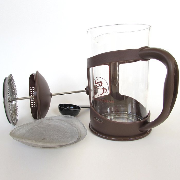 French Press Coffee Maker by Sumatra Dream, 2-4 Cups N4