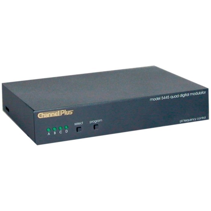 Channel Plus 5445 New Quad Source Digital Modulator W/Full 25 dB of Output Consumer Electronics