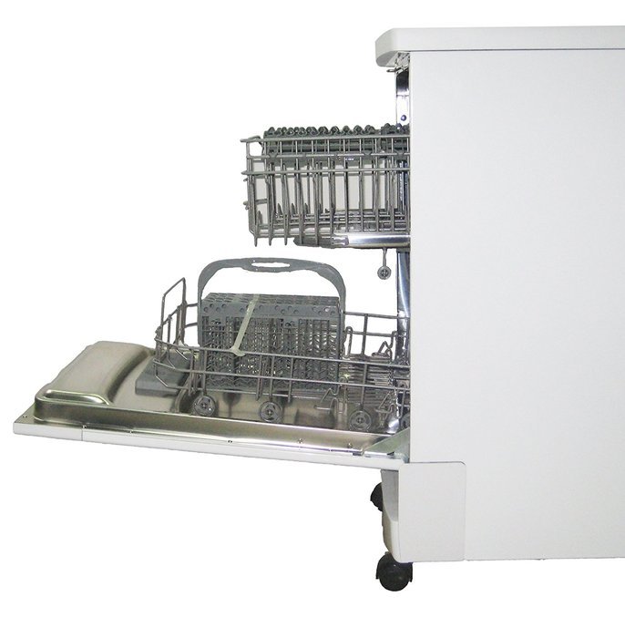 SPT SD-9241SS Energy Star Portable Dishwasher, 18-Inch, Stainless Steel N4