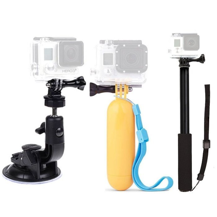 TEKCAM Sport Accessories Kits Bundle for Gopro Hero5 Black DBPOWER EX5000 Lightdow LD4000 Waterproof Action Camera... N8