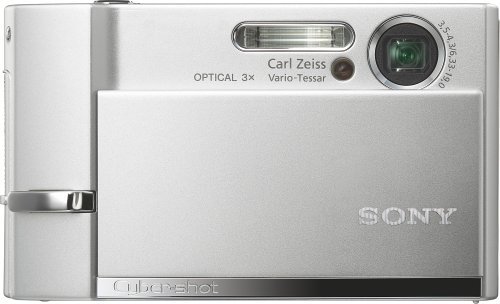 Sony Cybershot DSCT30 7.2MP Digital Camera with 3x Super SteadyShot Stabilization Zoom N3
