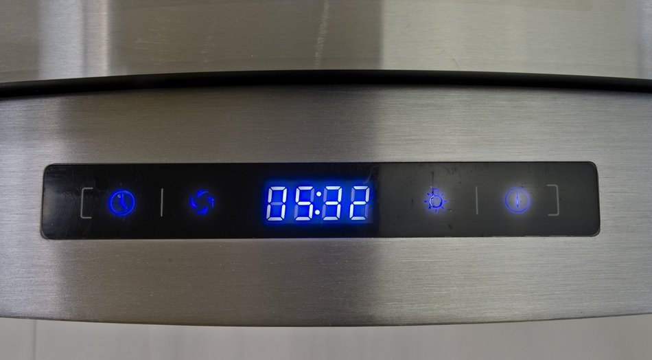 AKDY New 36" European Style Island Mount Stainless Steel Range Hood Vent Touch Sensor Control AZ688I/CS14 36"