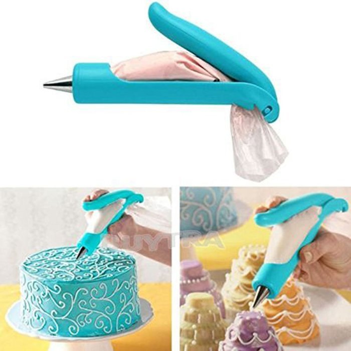 Autek 6pcs Alphabet Number Letter Fondant Cake Frill Edge Sugarcraft Cutter Mold Tool(3DMold-75) N16