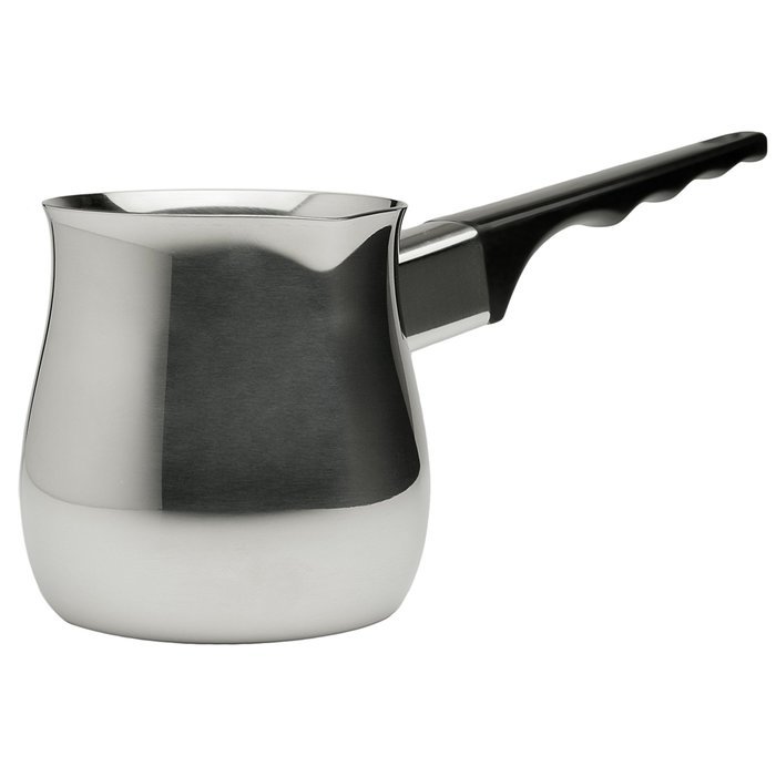 HIC Turkish Coffee Warmer and Butter Melting Pot, Stainless Steel, 24-Ounce Capacity, &frac34;-Quart N2