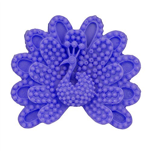 Let'S Diy Peacock Shape Moulds Lace 3D Silicone Mold For Candy Jelly DIY Sugarcraft Mould Cookware Dining Bar...