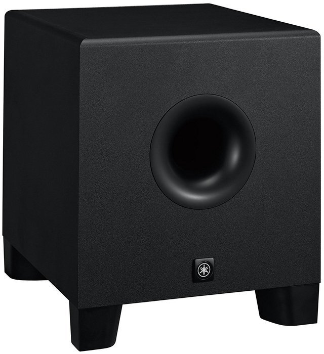 Yamaha HS 5 Pair with HS8S 8 in. Powered Subwoofer and Cables Bundle