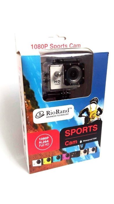 RioRand&reg; RS4000 (1080P 1.5 Inch 12MP 140&deg;A+ HD Wide-angle Micro USB 2.0，Micro HDMI)Full HD Head Sports Outdoor... N4