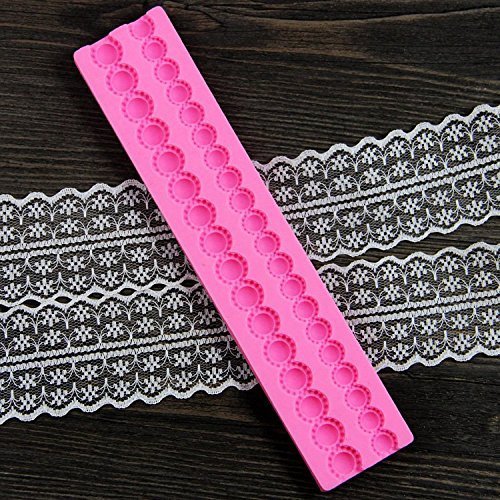 Anyana Bead Chain Silicone Fondant Mould Purse Bag Cake Mold Sugarcraft Decorating Tool Cake Decorating Pastry...