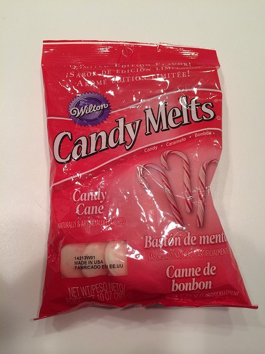 Seasonal & Limited Edition Wilton Candy Melts, Two 10oz Bags, Candy Cane N2
