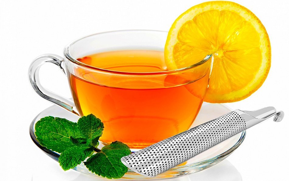 Luxury Tea Infuser & FREE Tea Stick Set by Zamzia - Ideal for Loose Leaf Tea & Travel Mugs &ndash; Easy to Clean & Use... N5