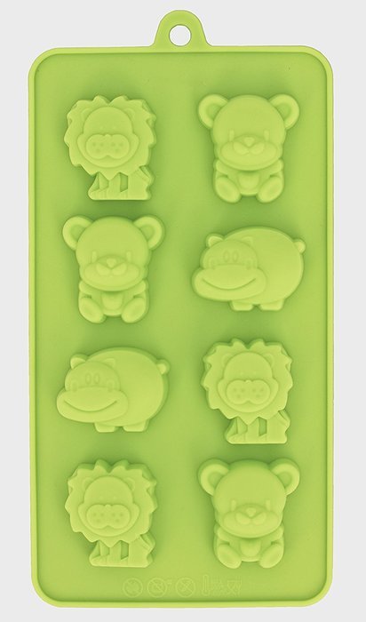 Zoie + Chloe Silicone Ice Tray & Mold for Gummy Bear, Jello, Chocolate, Soap, Crayon and More! N3