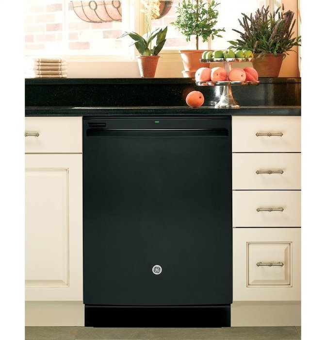 GE 24" Black Built-In Dishwasher N6