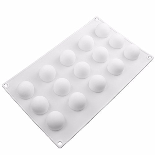 Mini-Truffle Design Silicone Mousse Cake Mould Cake Mold Silicone Flexible for Mousse Cake Muffin Truffles Chocolate... N2