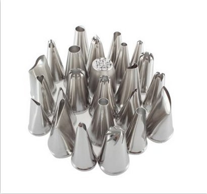 Samia Diversity Pastry Icing Piping Bag Nozzle Tips Fondant Chocolate Cake Sugar Craft Tool Decorating Pen Set... N10