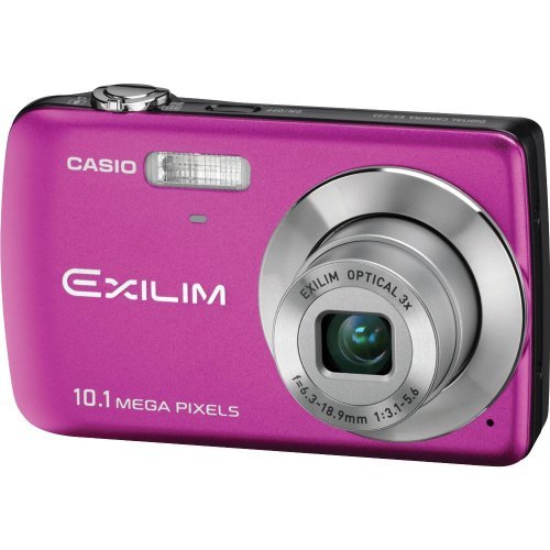 Casio EX-Z33PK 10.1MP Digital Camera with 3x Optical Zoom and 2.5 inch LCD (Light Pink) N9
