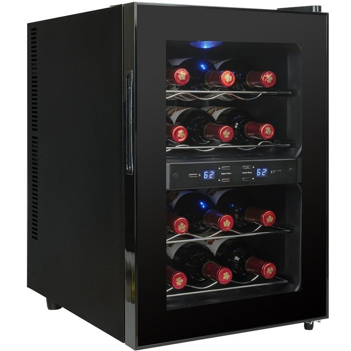 AKDY&reg; 8 Bottle Single Zone Thermoelectric Counter Top Freestanding Wine Cooler Cellar Chiller Refrigerator Fridge... N4