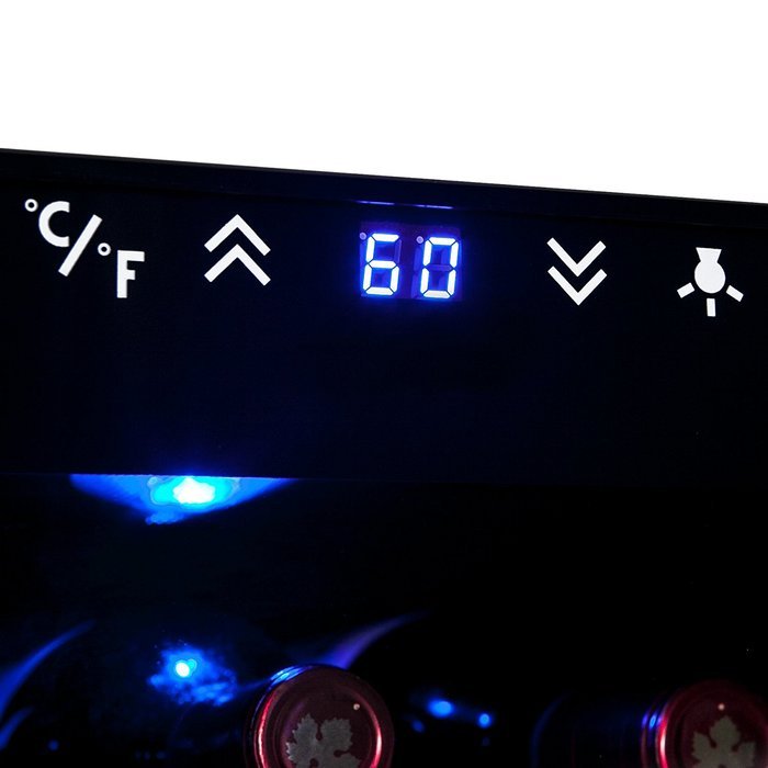 AKDY&reg; 8 Bottle Single Zone Thermoelectric Counter Top Freestanding Wine Cooler Cellar Chiller Refrigerator Fridge... N5