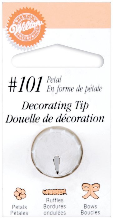 Wilton Decorating Tip, No.101 Petal