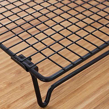 Y&XL&H Collapsible Cake Cooling Rack for Cake Bread Cupcake Baking Tool Nonstick Coated Black Color N5