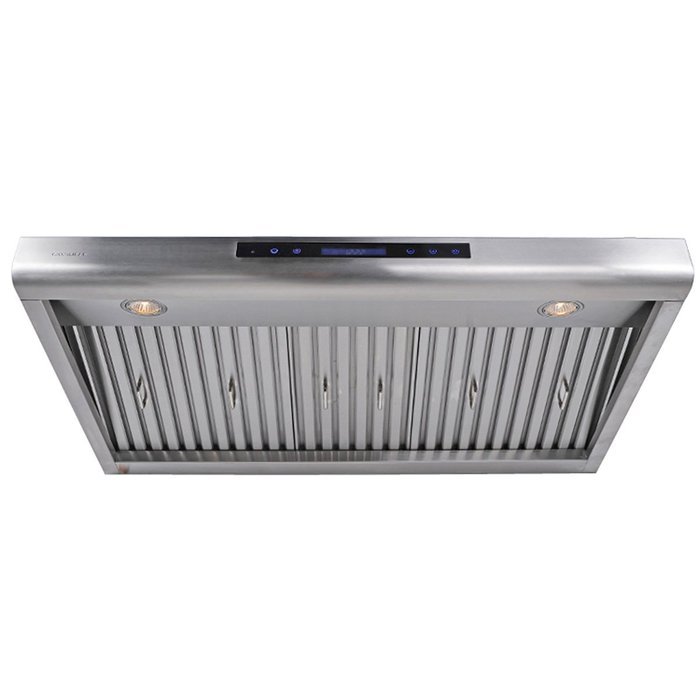 CAVALIERE 42" Under Cabinet / Wall Mounted Stainless Steel Kitchen Range Hood w/Remote Control 900 CFM AP238-PS63-42