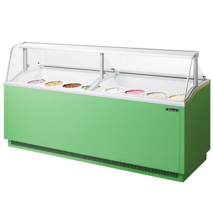 Turbo Air TIDC-91G Ice Cream Dipping Cabinet in Green