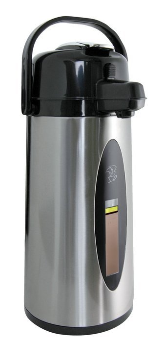 Newco KK Airpot - 2.2L Stainless, Sight-Glass