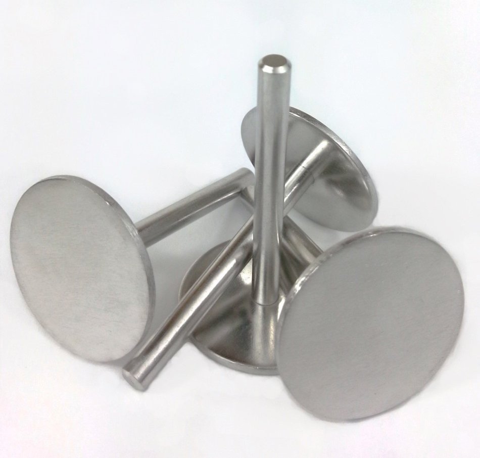 MiaBakery 2 Inch Cake Heating Core-Heating Core for Baking-Evenly Baked Cakes-Won't Rust-Set of 4 N2