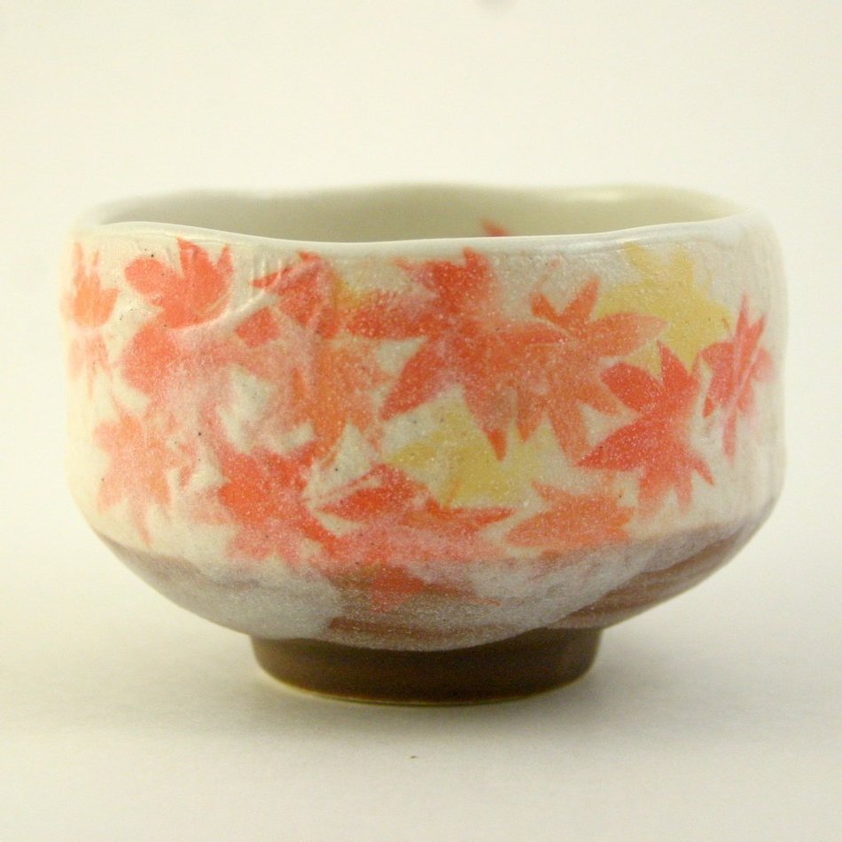 Japanese Matcha Bowl (Chawan) / Cute Size / Japanese Maple